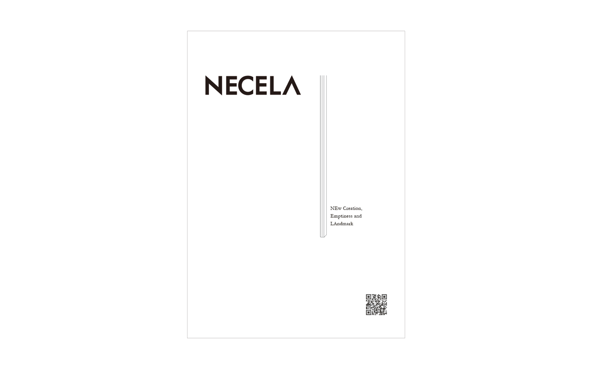 カタログ『NECELA / ネセラ』